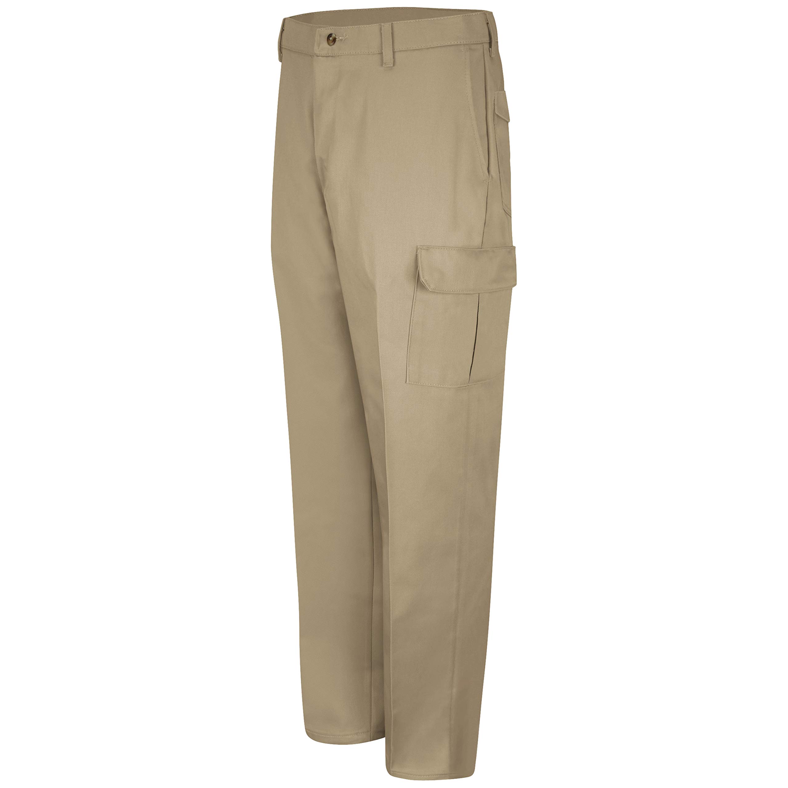 Red Kap Men's Cotton Cargo Pants - Durable Work Pants with Multiple Pockets for Construction, Landscaping & Outdoor Activities