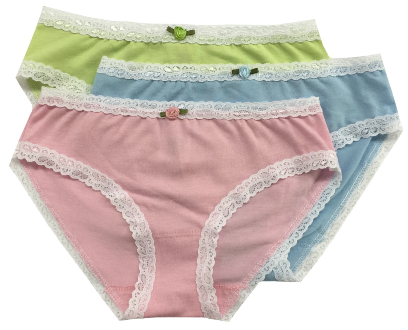 Soft Pastel 3-Pack Cotton Panties for Women - Comfortable Everyday Underwear for Work, Gym & Sleep