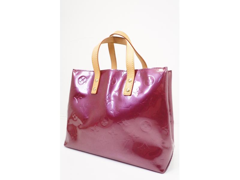 Authentic Pre-Owned Louis Vuitton Vernis Purple Violet Reade PM Tote Bag Purse M93578 - Luxury Designer Handbag for Women, Perfect for Work, Travel & Evening Events