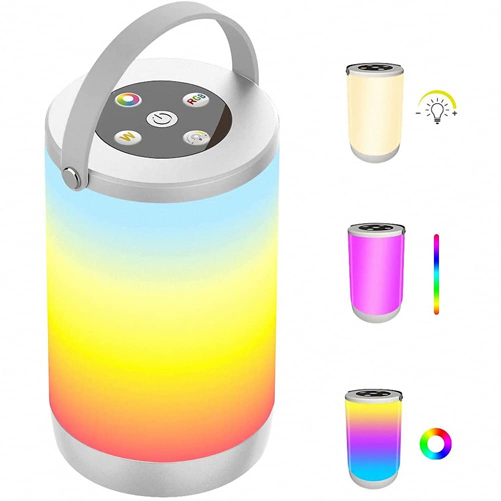 VGAGV Rechargeable LED Camping Lantern - Portable Outdoor Hanging Tent Light with Touch Control | Perfect for Camping, Hiking, Emergency Power Outages & Backyard Parties