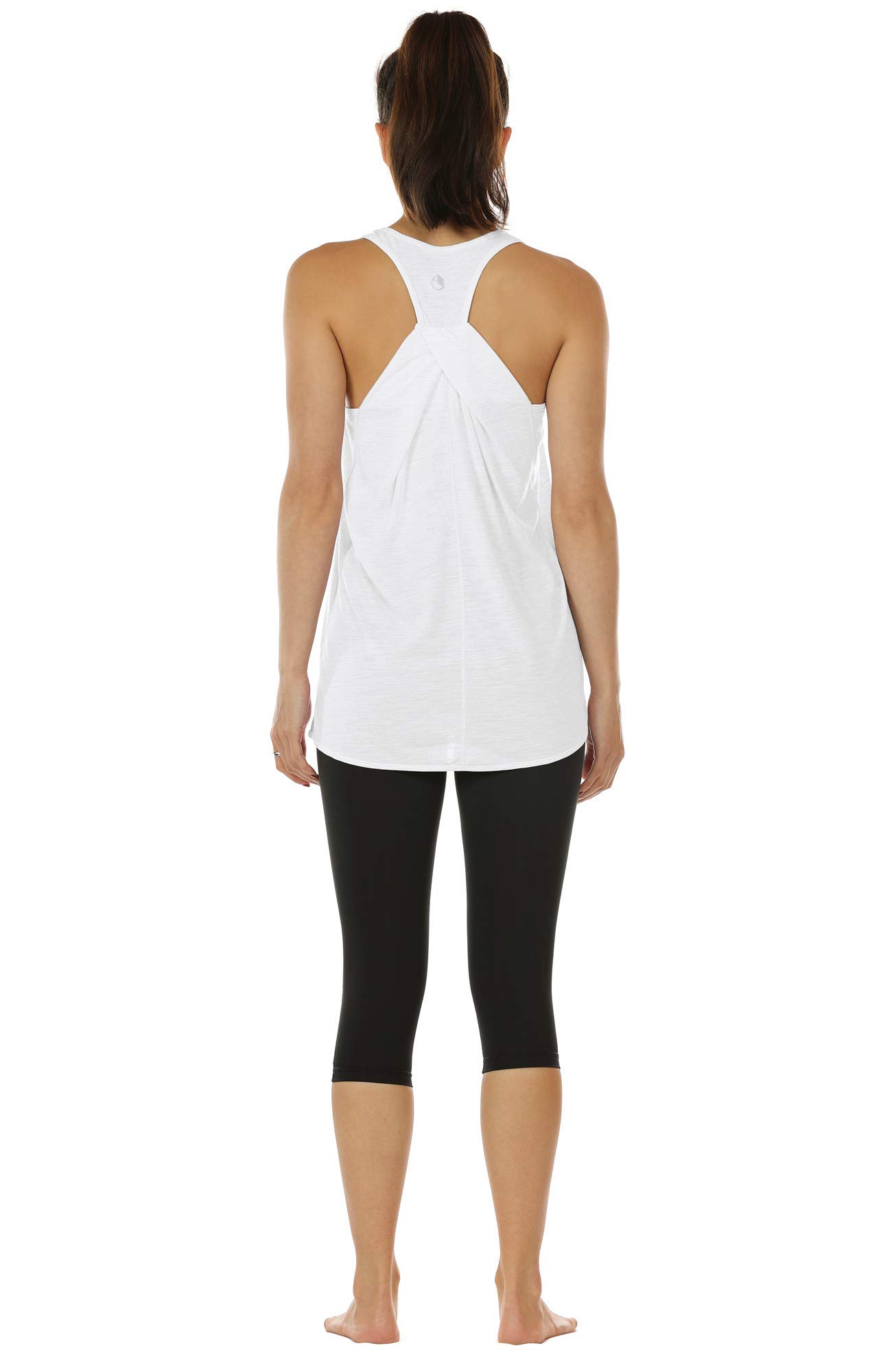 Icyzone Women's Workout Tank Top - Breathable Athletic Yoga Gym Shirt for Women, Muscle Tank with Moisture-Wicking Technology | Perfect for Yoga, Running & Gym Training