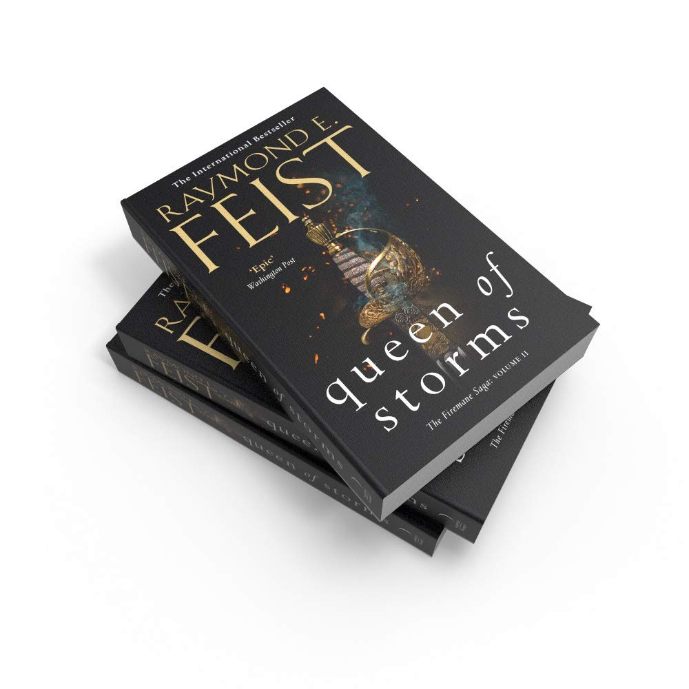 Queen of Storms (The Firemane Saga Book 2) - Epic Fantasy Novel by Raymond E. Feist | Perfect for Fantasy Lovers & Book Club Discussions