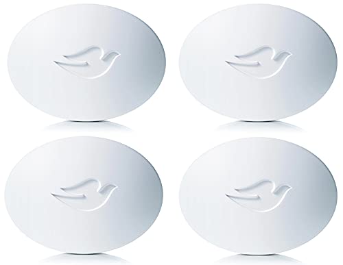 Dove Shea Butter Beauty Bar Soap - 4 Pack (4 x 100g) | Moisturizing & Nourishing for Dry Skin | Perfect for Daily Shower, Bath & Travel