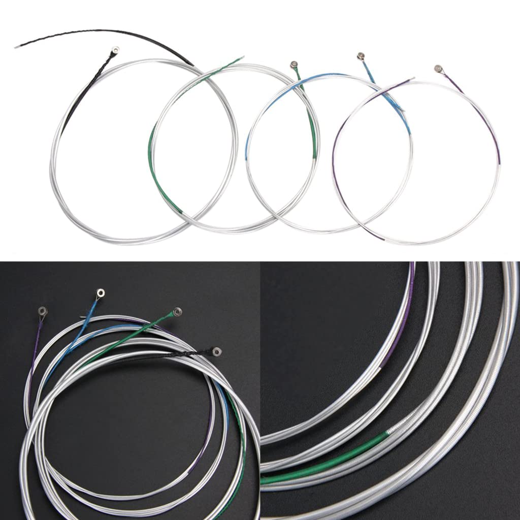 Premium 4/4 Full Set Cello Strings - A D Practice Steel Core with Alloy Winding for Beginners, Students & Enthusiasts - Ideal for Kids, Toddlers & Adults - Perfect for Classical Music, Practice Sessions & Electronic Guitar Parts