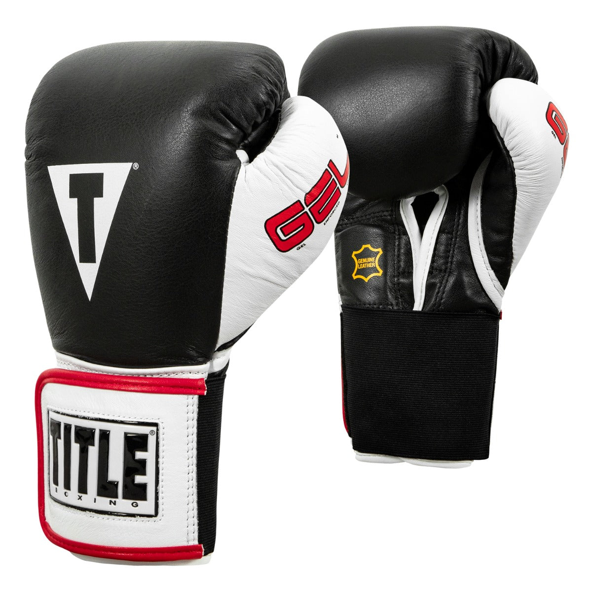 TITLE Boxing Gel World Elastic Training Boxing Gloves - Premium MMA & Kickboxing Gear for Fitness, Sparring & Heavy Bag Workouts