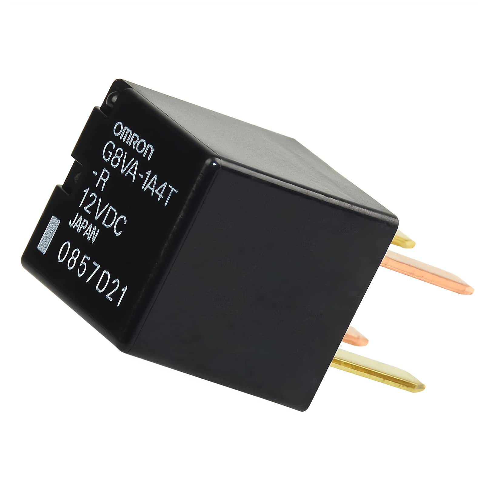 1 Pack G8VA1A4TR 4 Pin Automotive A/C Relay - Compatible with Harley Davidson Models G8VA1A4TR01, 68207357AA, 68055797AA & More - DC12V Electrical Relay for Motorcycle Air Conditioner & Audio System - Perfect for Harley Repair & Custom Upgrades