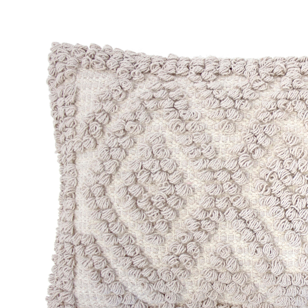 Emmeline Pebble Long Filled Cushion - Soft Decorative Throw Pillow for Sofa, Bed & Couch - Perfect for Living Room, Bedroom & Home Decor
