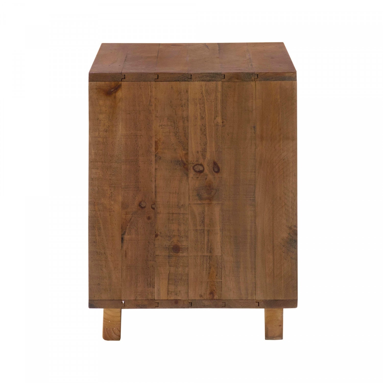 Charnwell Nightstand with Dark Driftwood Finish - Modern Bedside Table for Bedroom, Living Room, or Guest Room - Perfect for Storing Books, Lamps, and Bedroom Essentials