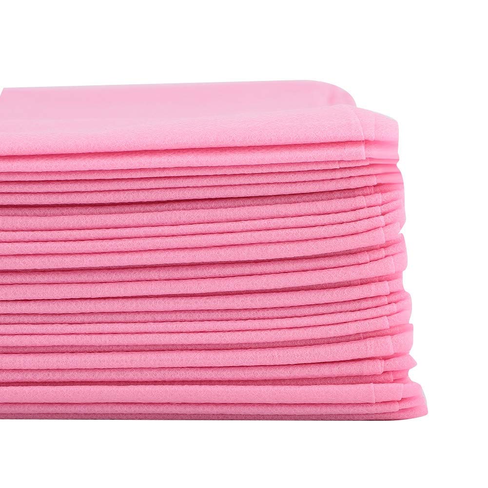 40pcs Disposable Bed Sheets - Waterproof & Oil Resistant Massage Table Covers for Salon, Spa, Tattoo & Hotel Use - Hygienic Single-Use Bed Protectors for Beauty Treatments & Professional Services