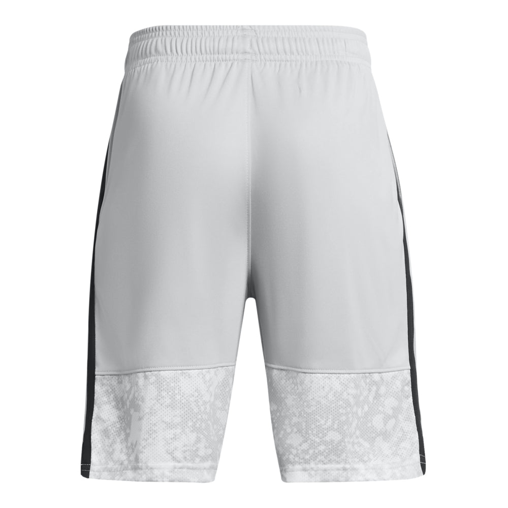 Under Armour Boys' Youth Stunt 3.0 Athletic Shorts with Cool Print - Comfortable Workout & Basketball Shorts for Active Kids