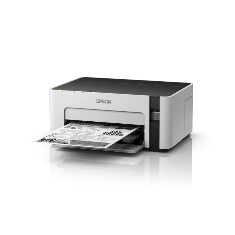 Epson EcoTank M1120 Monochrome Ink Tank Printer - Wireless, High-Yield Printing for Home & Office | Perfect for Documents, Reports & School Projects