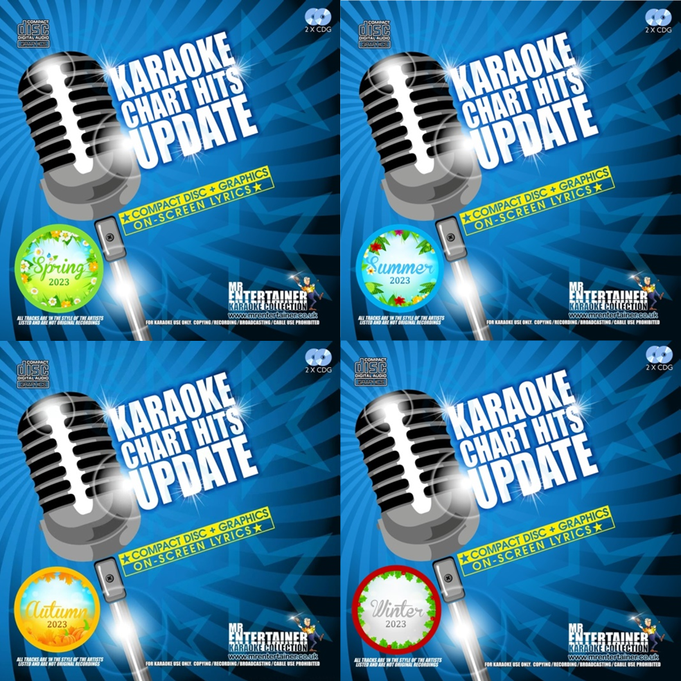 Mr Entertainer Karaoke Mega Bundle 2023 - Latest Chart Hits & Popular Songs for Home Parties, Bars, and Entertainment Venues
