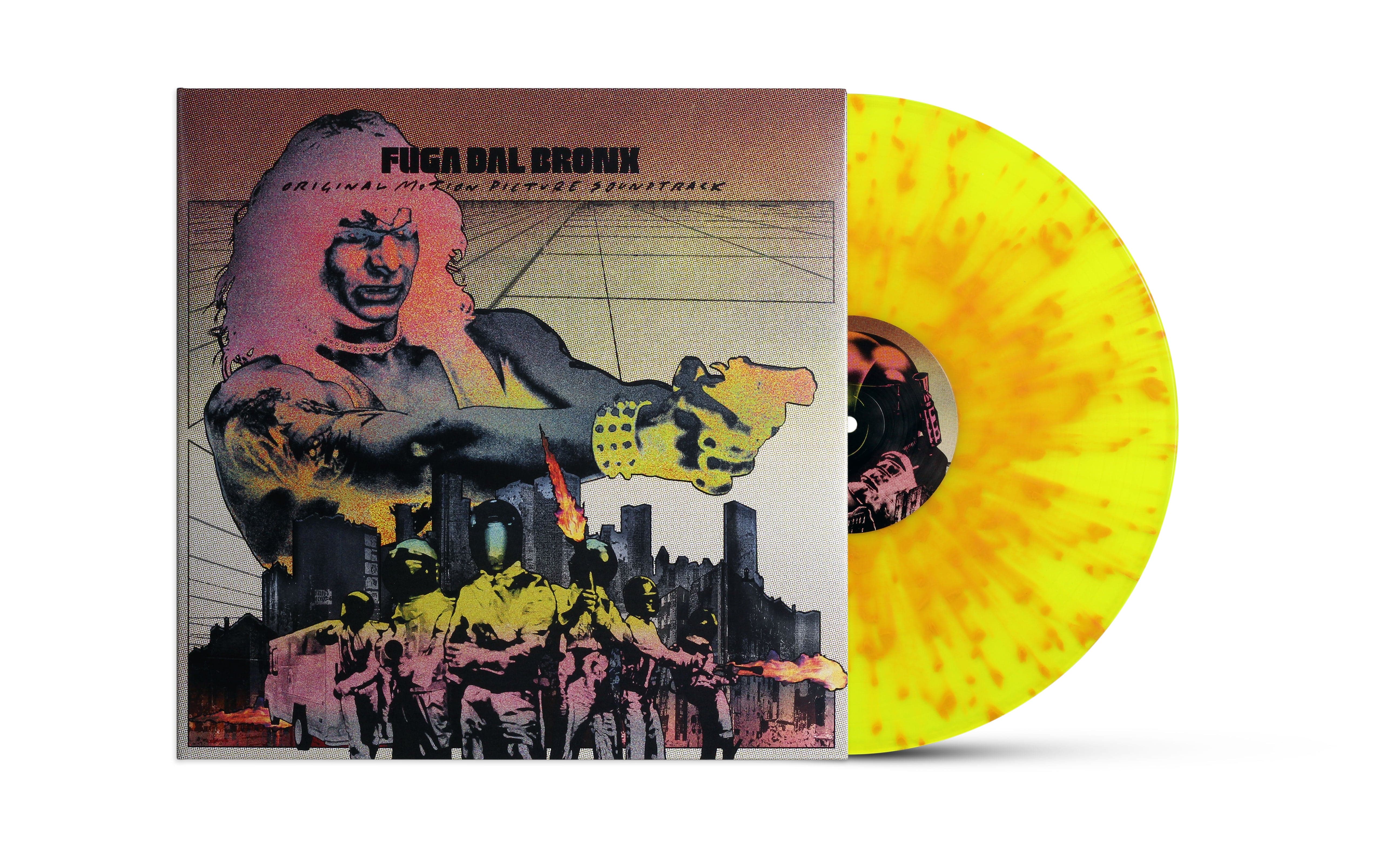 Fuga Dal Bronx Original Motion Picture Soundtrack LP Vinyl Record - Classic Italian Crime Film Score, Limited Edition Collector's Item - Perfect for Movie Buffs & Vinyl Enthusiasts