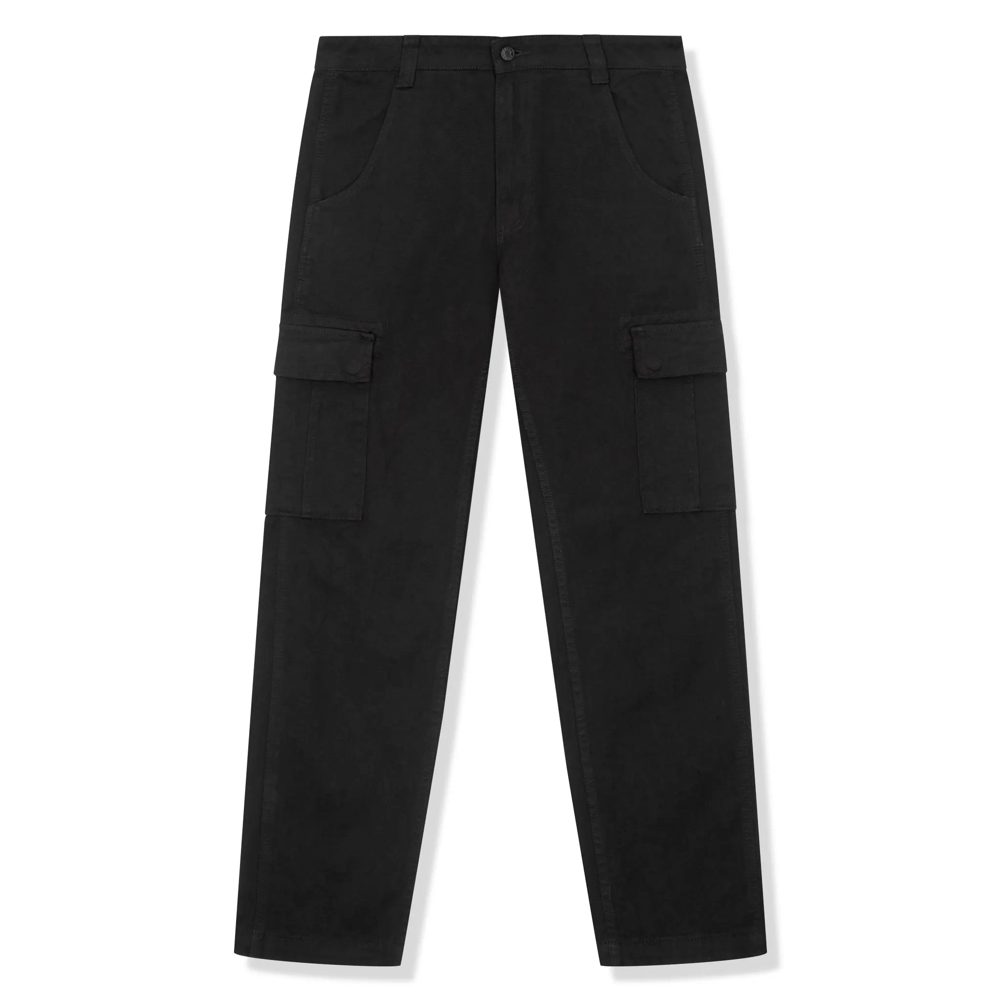 SIARR Black Denim Jacket & Cargo Pants Set - Stylish Streetwear Outfit for Men | Perfect for Casual Wear, Urban Fashion, and Outdoor Adventures