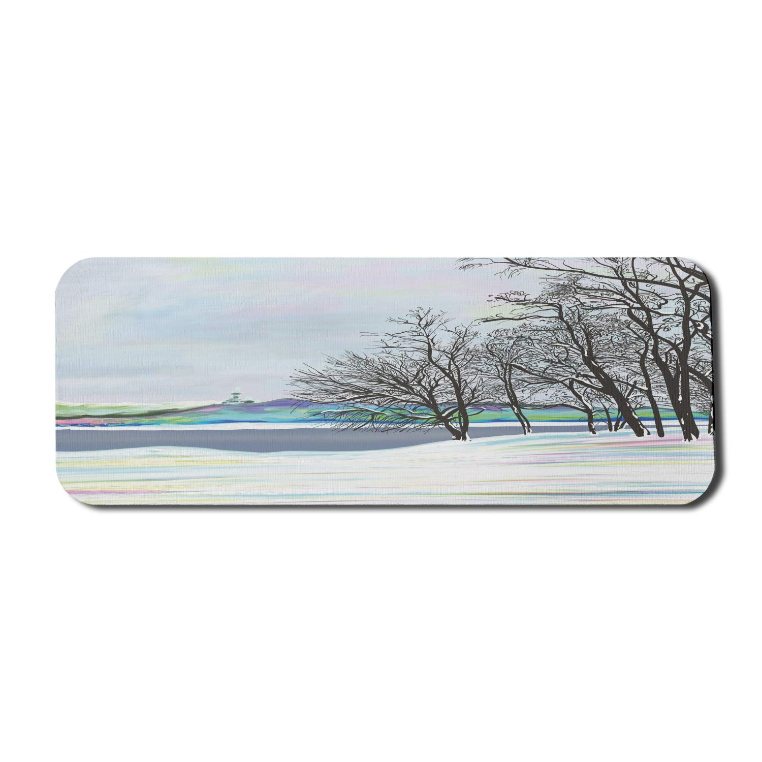 Ambesonne Winter Forest Mouse Pad - 31
