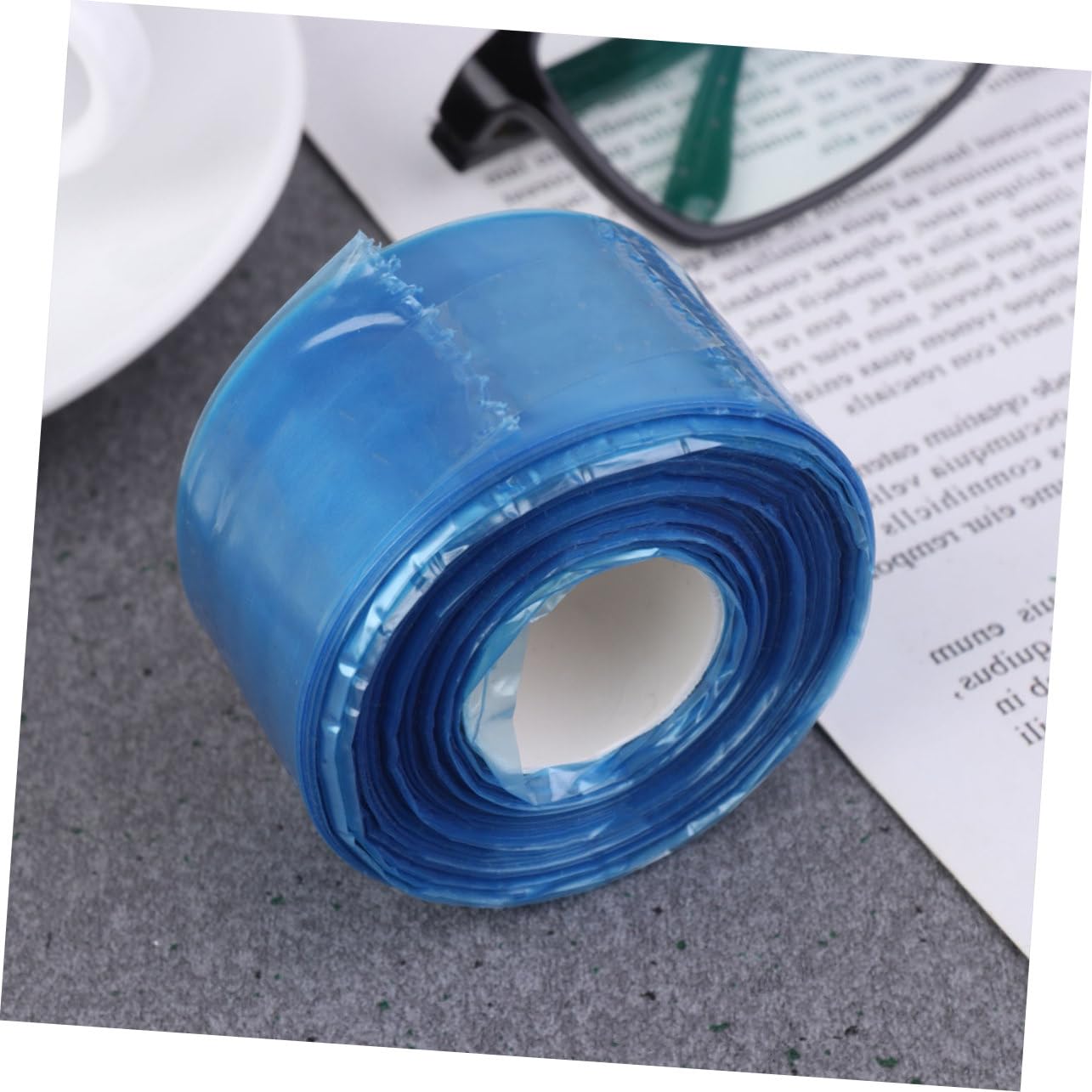 LALAFINA 200-Pack Disposable Glasses Covers - Plastic Eyeglass Sleeves for Protection, Hair Color & Temple Protection | Perfect for Salons, Travel & Eyewear Storage