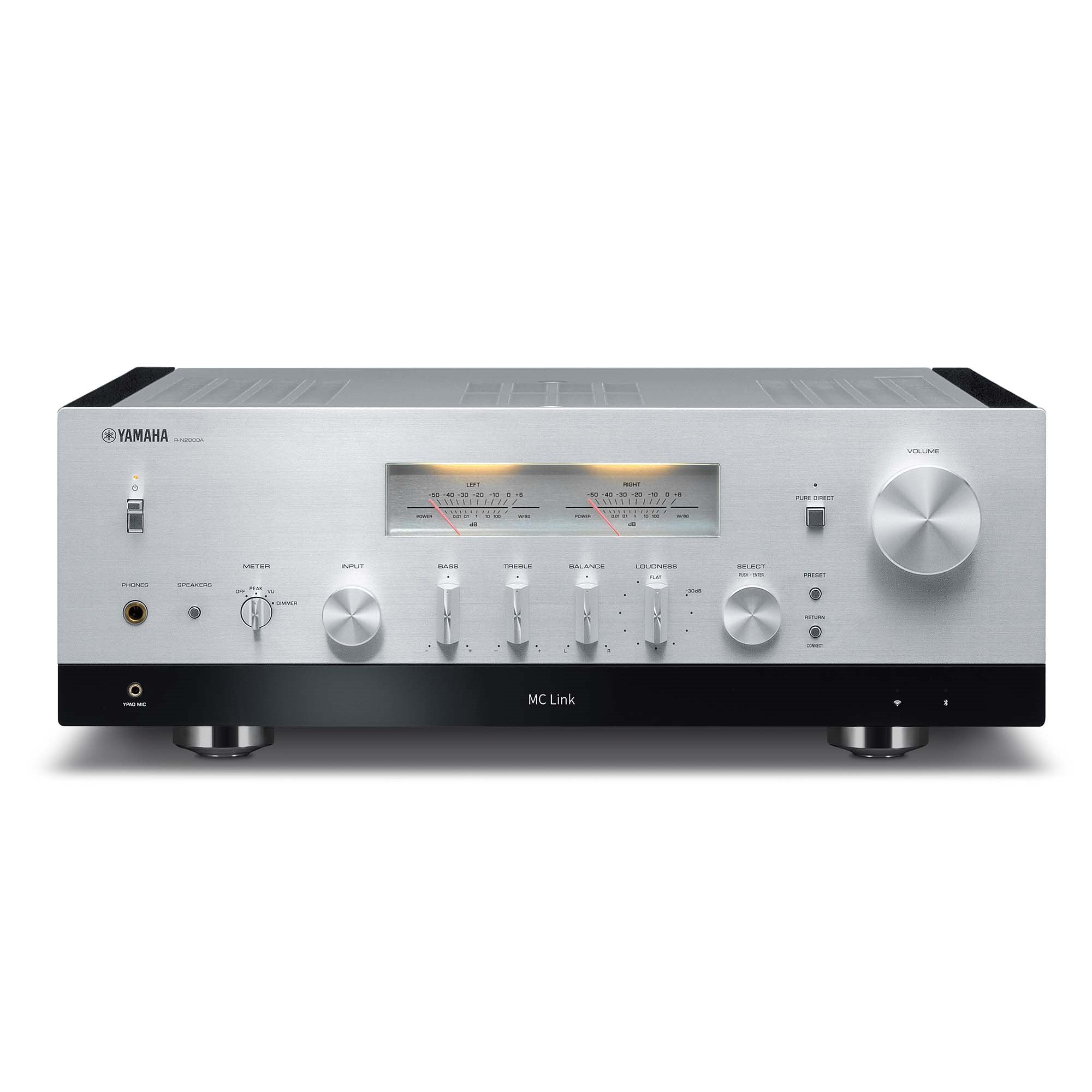 Yamaha R-N2000A Hi-Fi Stereo Network Receiver - Wireless Streaming, High-Resolution Audio, Home Theater & Music System for Audiophiles - Perfect for Living Room, Home Theater & Music Studio Setup