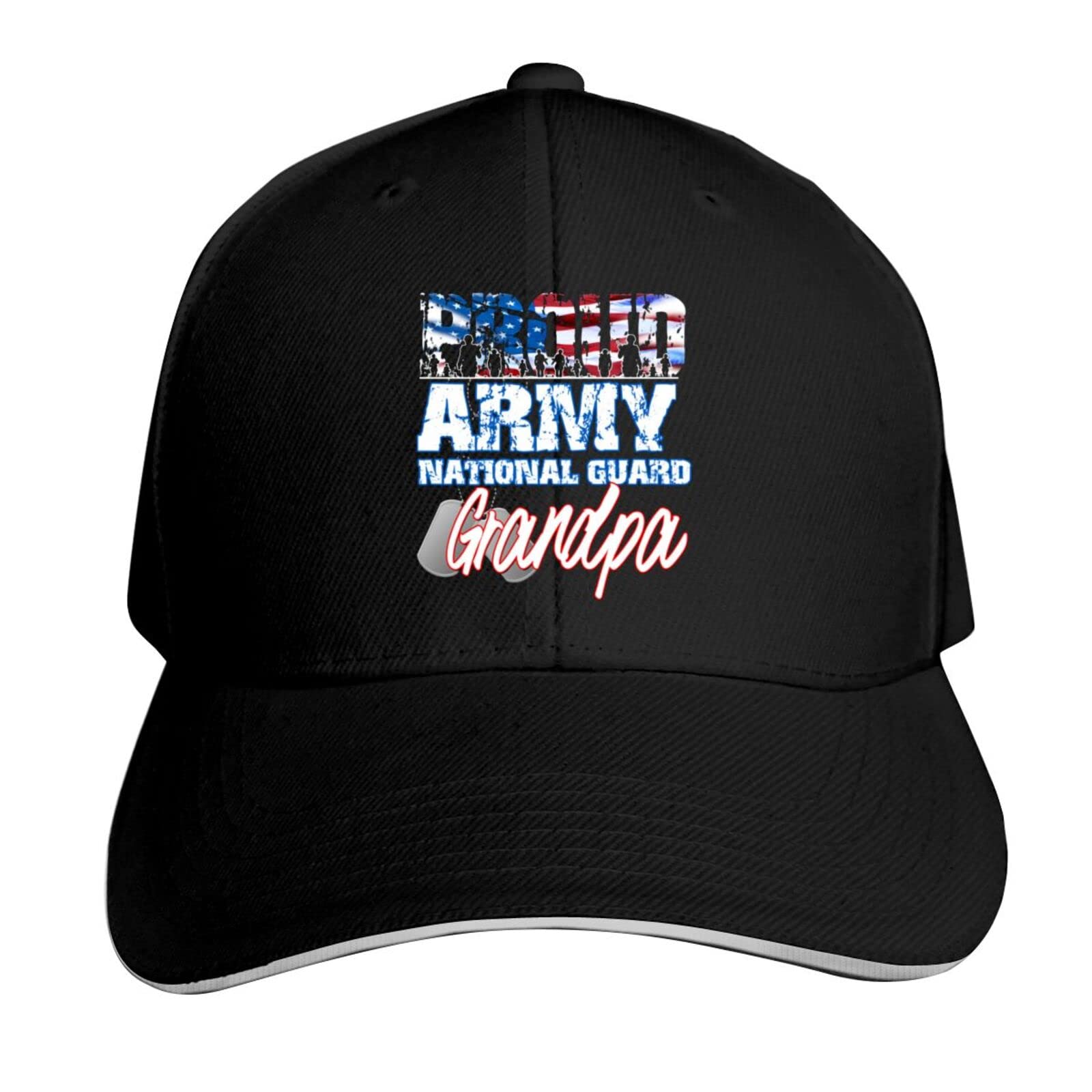 Proud Army National Guard Aunt Unisex Baseball Cap - Adjustable Cowboy Hat for Men & Women - Plain Dad Hat for Military Support - Perfect for Outdoor Activities, Sports & Casual Wear