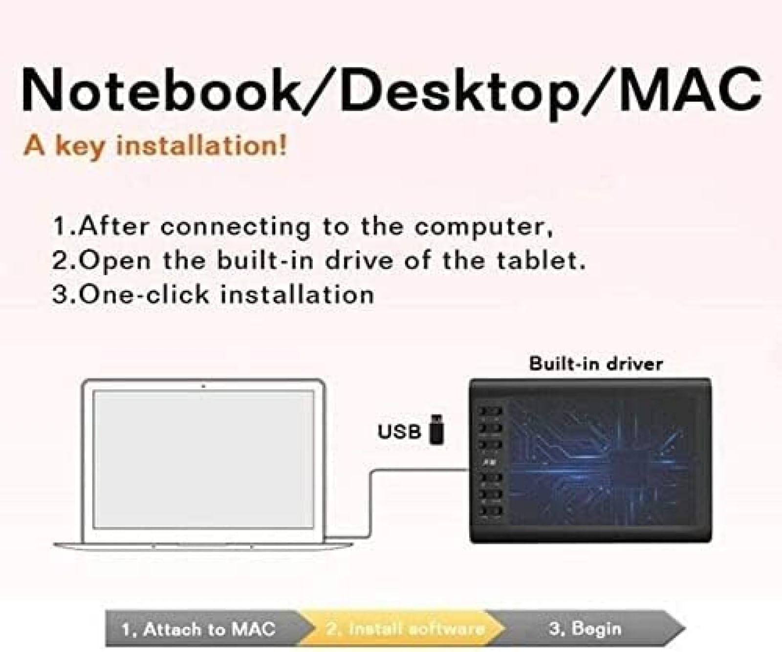 DIE LCD Writing Tablet with Stylus - 10 Inch Digital Ewriter Electronic Graphic Drawing Tablet for Kids & Adults, Portable Hand-Painted Tablet with Phone Connectivity - Perfect for Sketching, Note Taking & Classroom Learning
