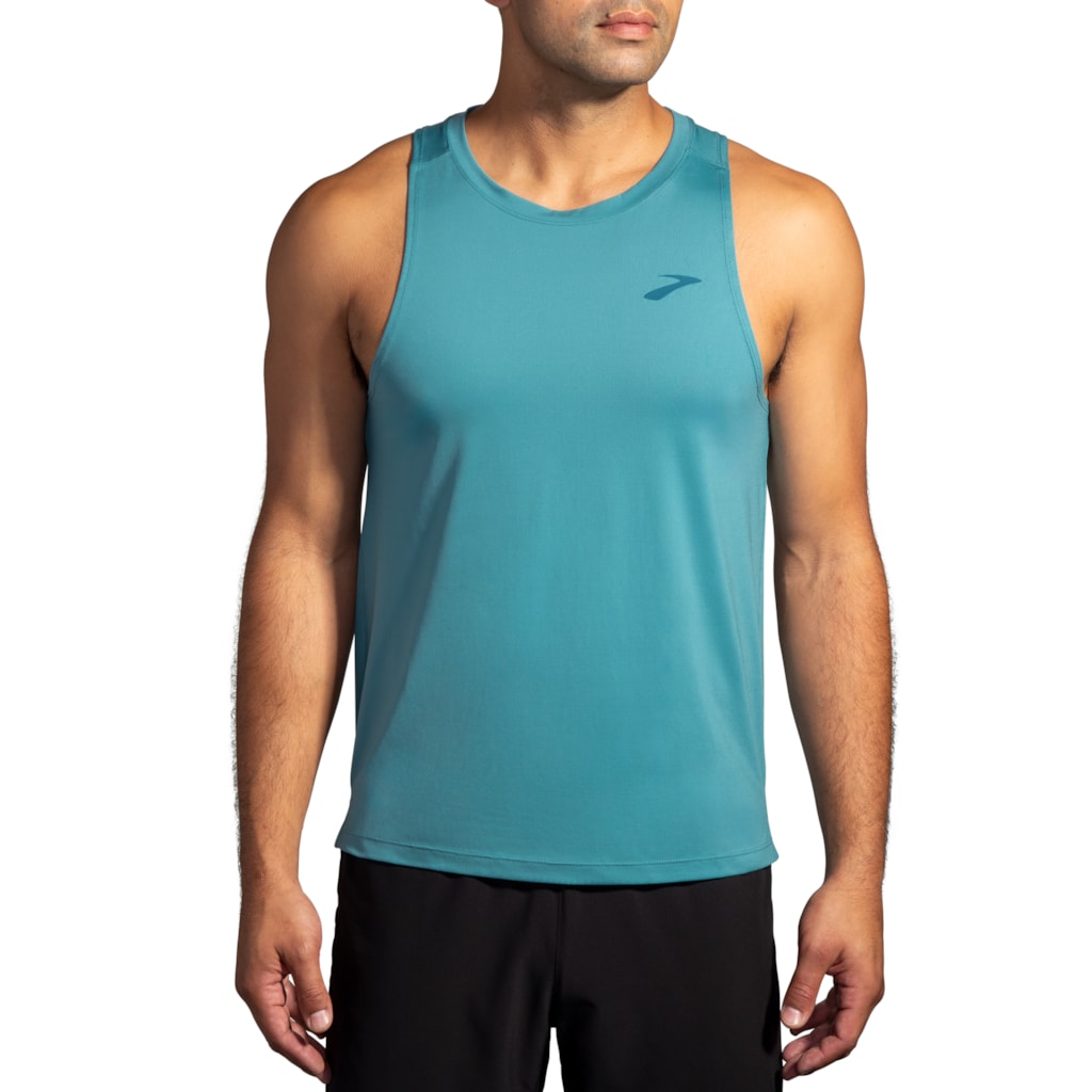 Brooks Atmosphere 2.0 Men's Running Singlet - Lightweight Performance Shirt for Marathon Training & Road Racing