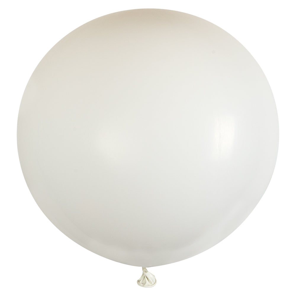 Balloonify Matte White Latex Balloons - 36 Inch, Pack of 10 | Perfect for Birthday Parties, Weddings & Baby Showers