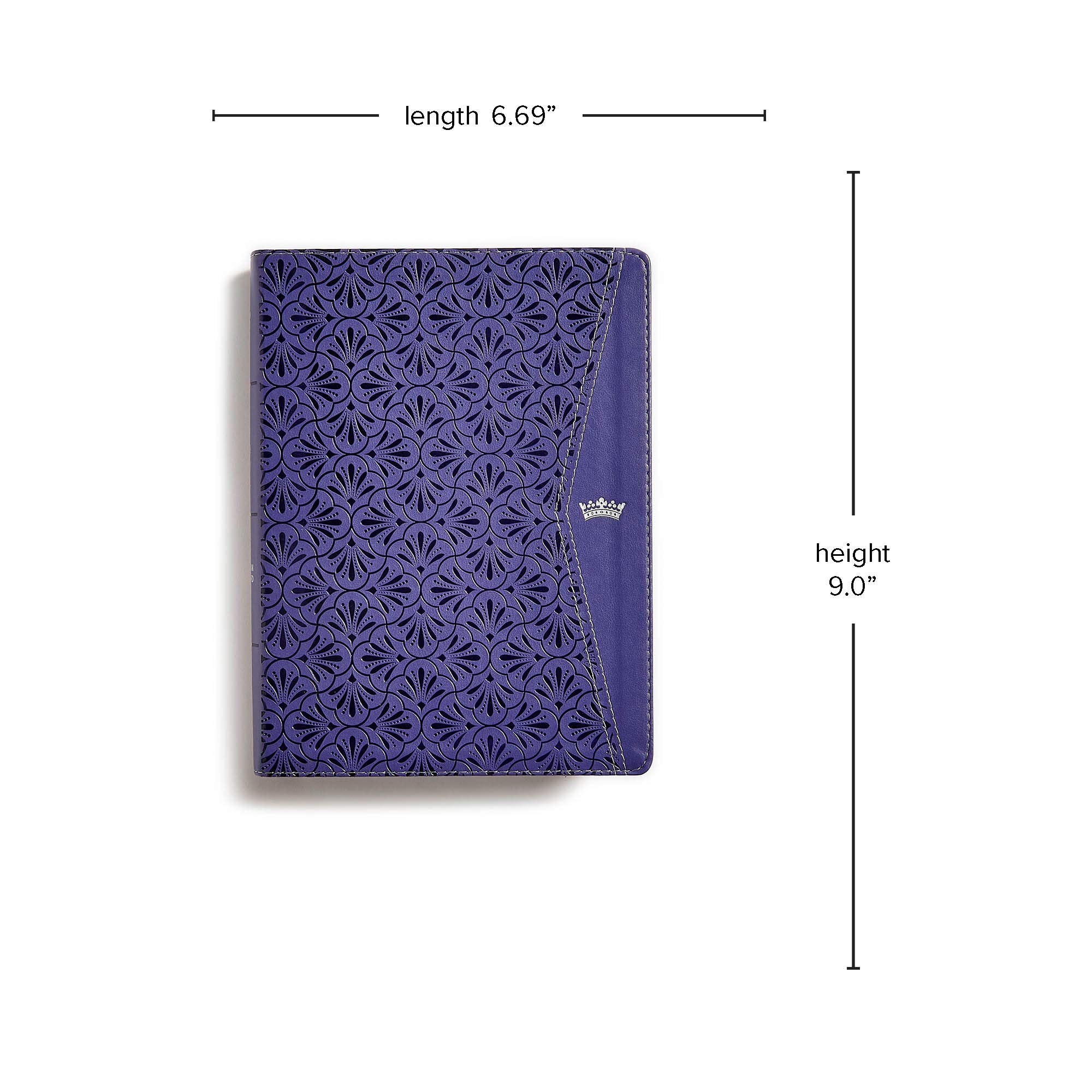 CSB Tony Evans Study Bible - Purple LeatherTouch Cover, Black Letter Text with Study Notes, Commentary, Articles, Videos & Charts | Easy-to-Read Serif Font | Perfect for Bible Study, Sermon Preparation & Personal Devotion