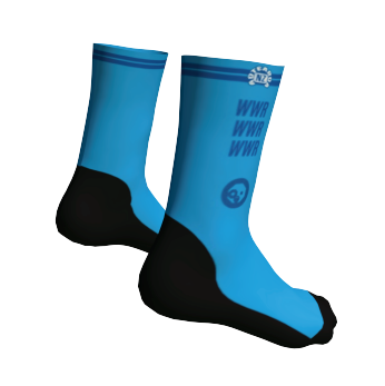 Comfortable Regular Blue Socks for Men & Women - Soft Cotton Everyday Wear for Casual, Sports & Work
