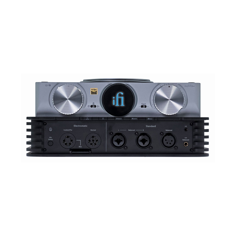 iFi iCAN Phantom Reference Class Analog Headphone Amplifier - High-End Audio for Audiophiles & Studio Professionals - Perfect for Home Listening & Professional Recording Studios
