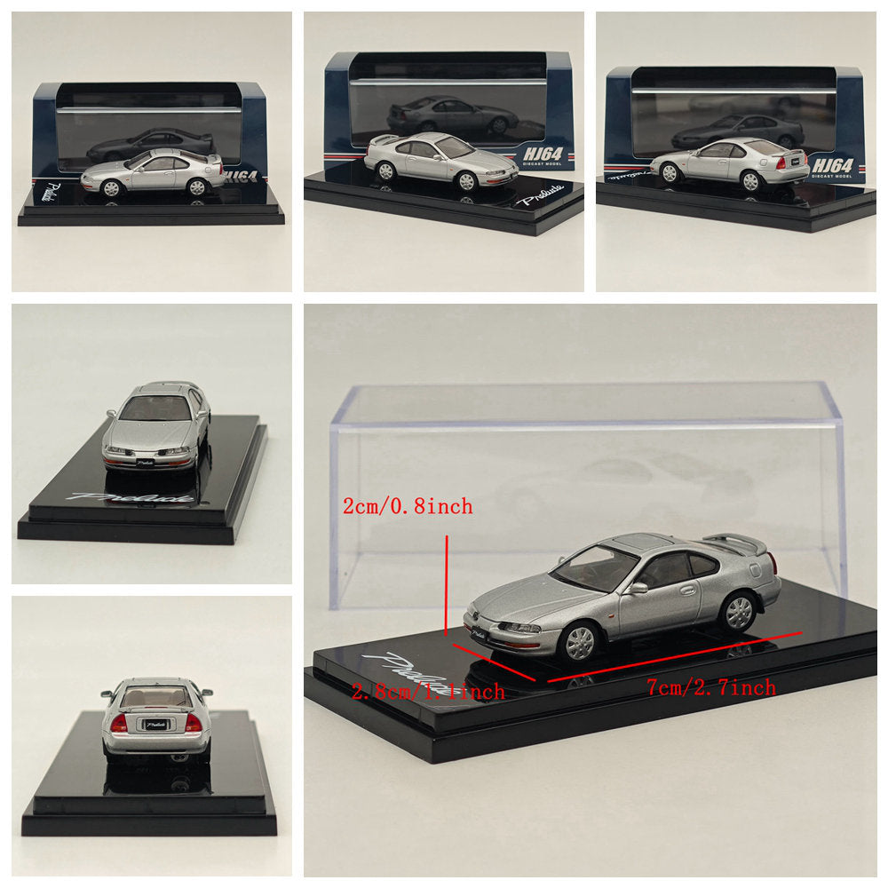 1/64 Scale Hobby Japan PRELUDE 2.2Si VTEC (BB4) Early Version Limited Edition Diecast Model Car - Perfect for Collectors, Display, and Racing Simulation Scenes