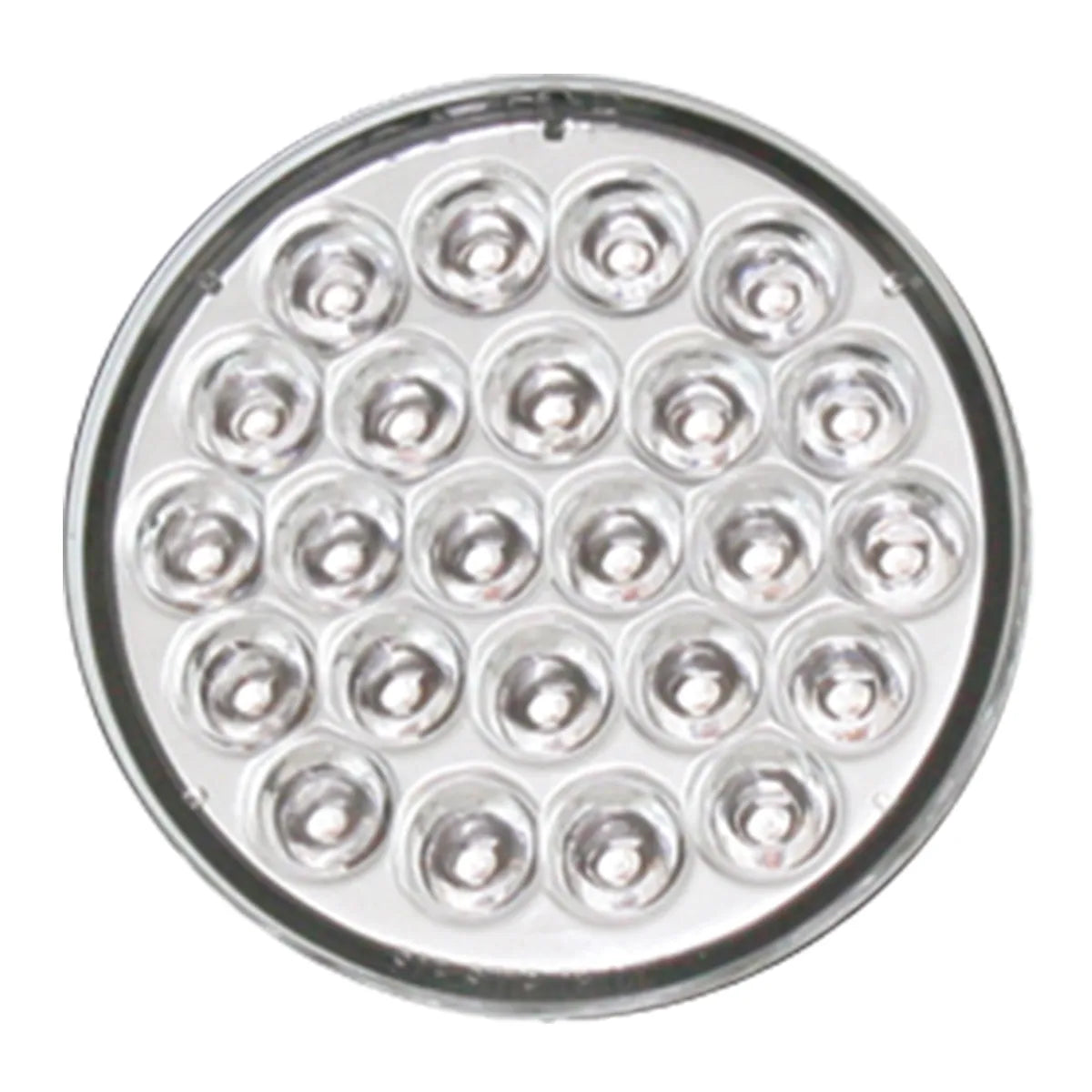 4 Pearl Clear Red LED Stop, Turn & Tail Light Bulbs - High Visibility for Cars, Trucks & Motorcycles - Perfect for Night Driving & Enhanced Safety