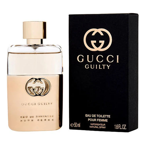 Gucci Guilty Pour Femme 50ml Eau de Toilette for Women - Floral Fragrance Perfume Spray, Day & Night Wear, Romantic Date & Special Occasion Gift