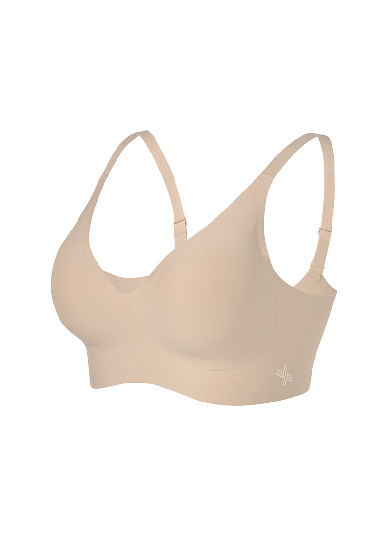 Mellow Day Front Hook Closure Bra - Comfortable Adjustable Underwire Support for Women - Perfect for Everyday Wear, Yoga & Lounge
