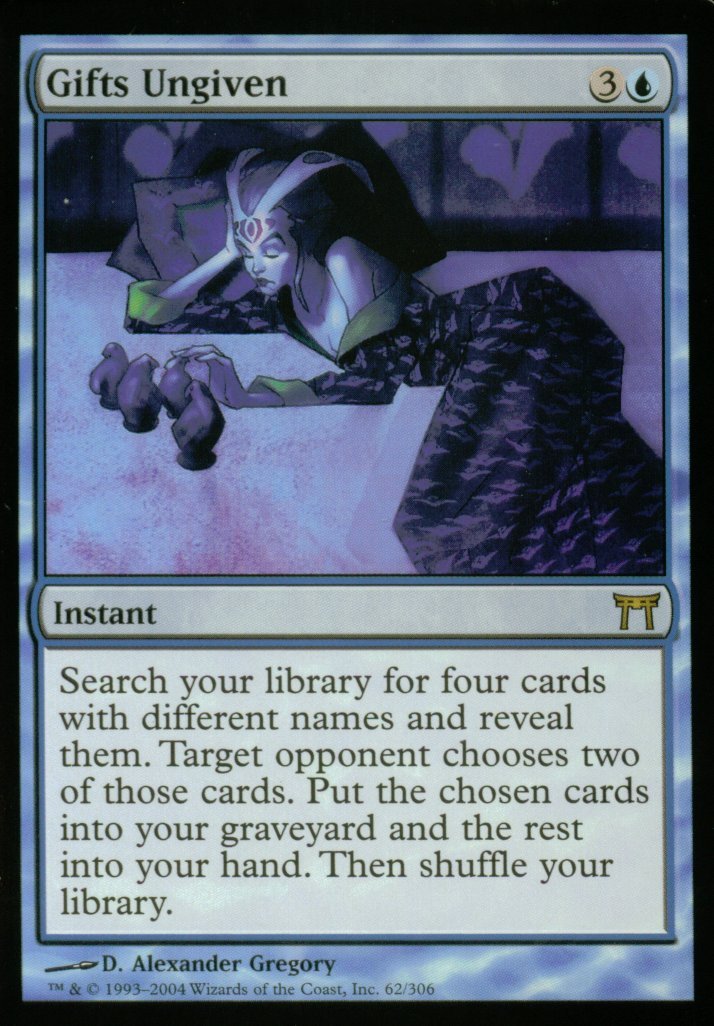 Magic: The Gathering - Gifts Ungiven - Champions of Kamigawa - Foil Card - Rare MTG Collectible Trading Card Game - Perfect for Commander Decks & MTG Tournaments