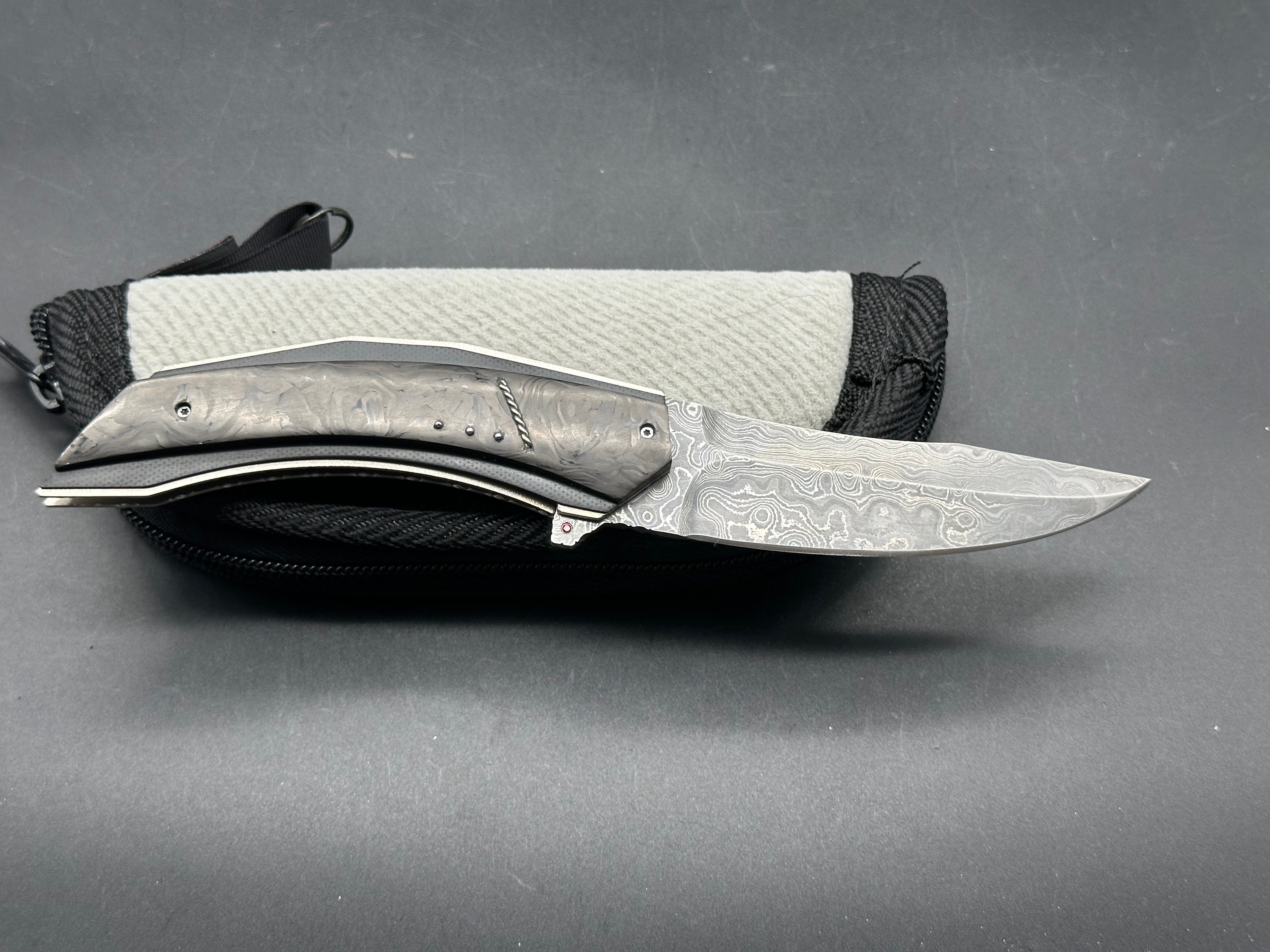 Premium Handmade Custom Persian Knife with Alabama Steel Damascus Blade - Perfect for Collectors, Outdoor Adventures & Kitchen Use