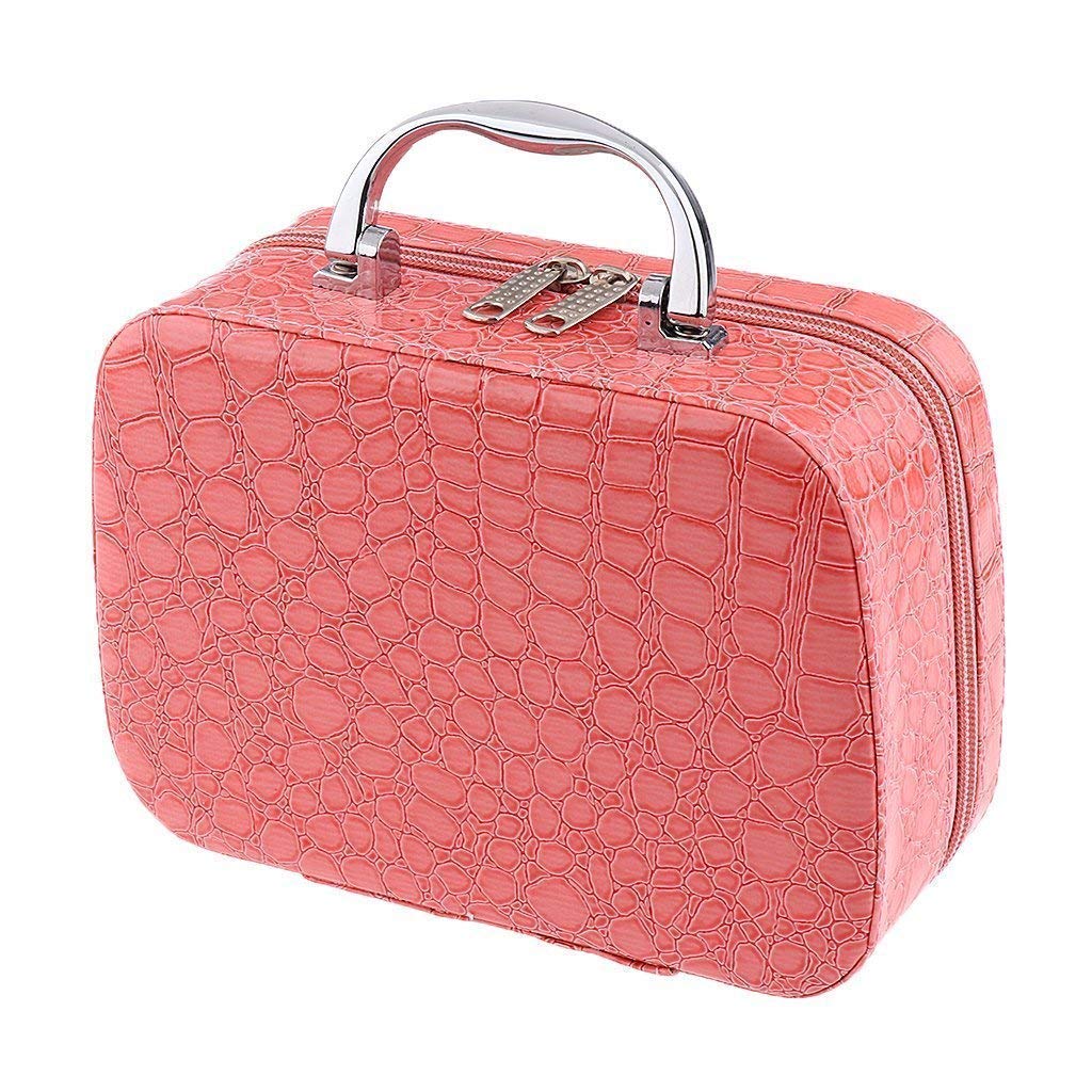 Royal Multi-function Travel Makeup Bag with Mirror - Perfect for On-the-Go Beauty