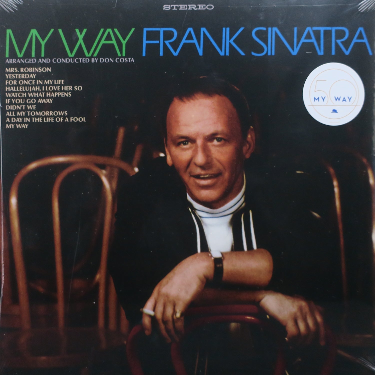 Frank Sinatra 'My Way' Vinyl Record LP - Classic 12