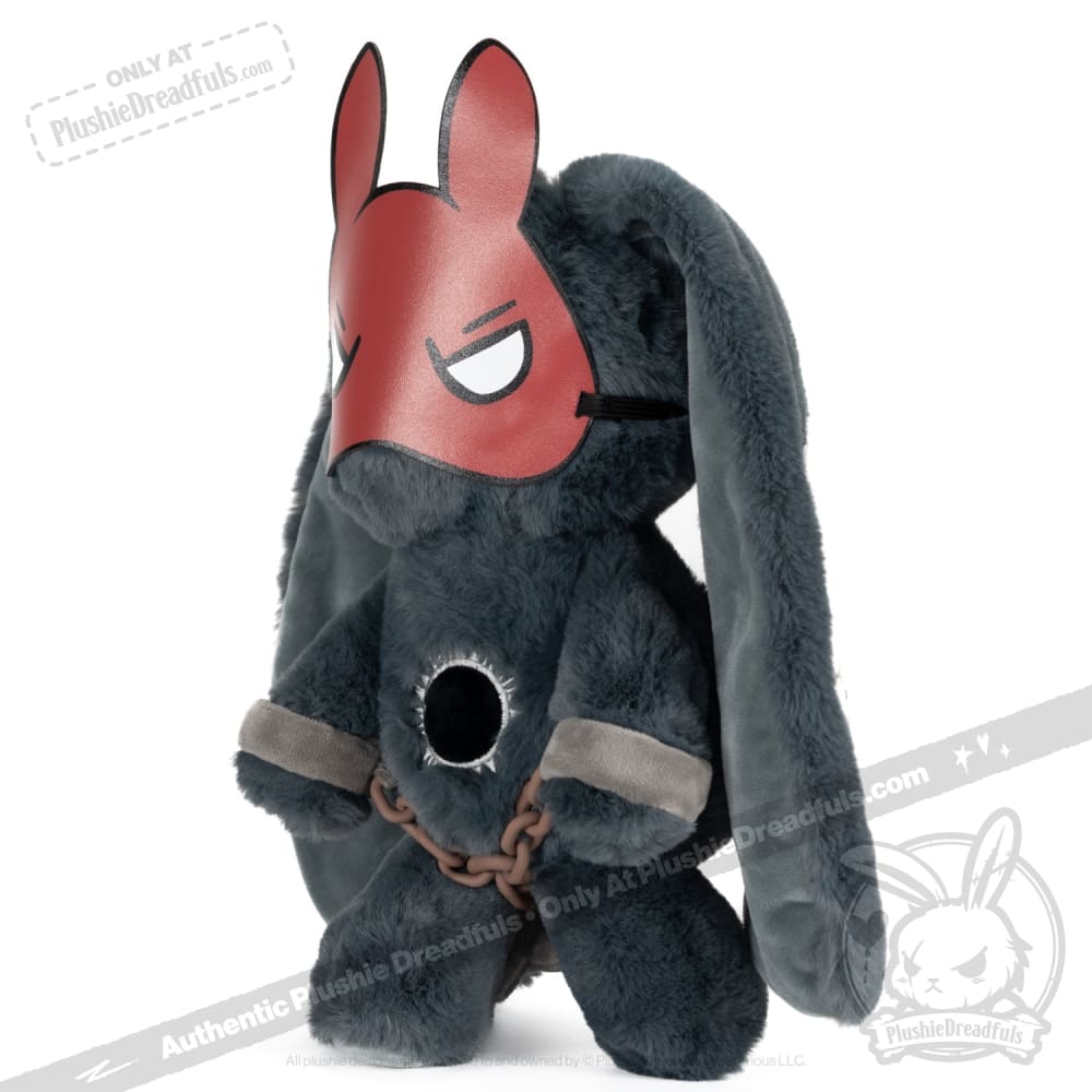 Plushie Dreadfuls PTSD Bunny - Soft Stuffed Animal Toy for Anxiety Relief & Comfort | Perfect for Therapy, Gifts, and Emotional Support