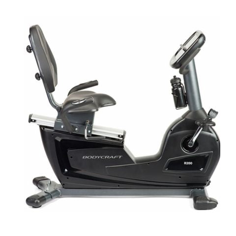 Bodycraft R200 Recumbent Exercise Bike for Home Gym - Low Impact Cardio Workout Machine for Seniors & Physical Therapy - Perfect for Small Spaces & Indoor Cycling Training