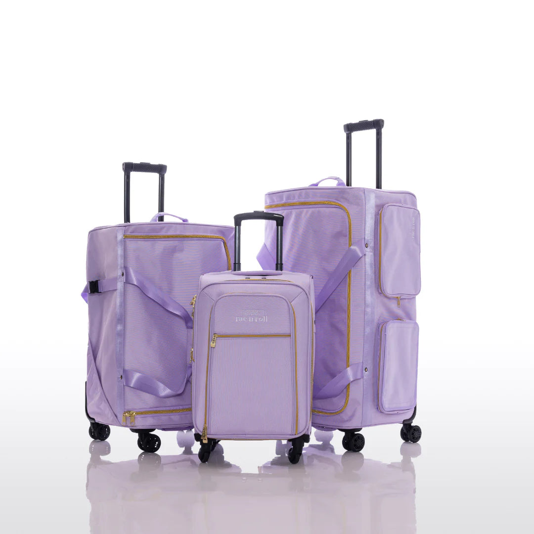 Rac n Roll Medium Lavender Scented Laundry Bag with Built-in Storage - Perfect for Travel, Gym & Organizing Clothes