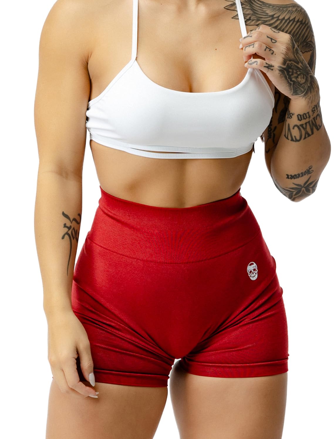 Gymreapers Infinity Seamless High Waist Workout Shorts for Women - Breathable Biker Shorts for Running, Yoga, Pilates & Gym Training - Perfect for Fitness, Sports & Active Lifestyle