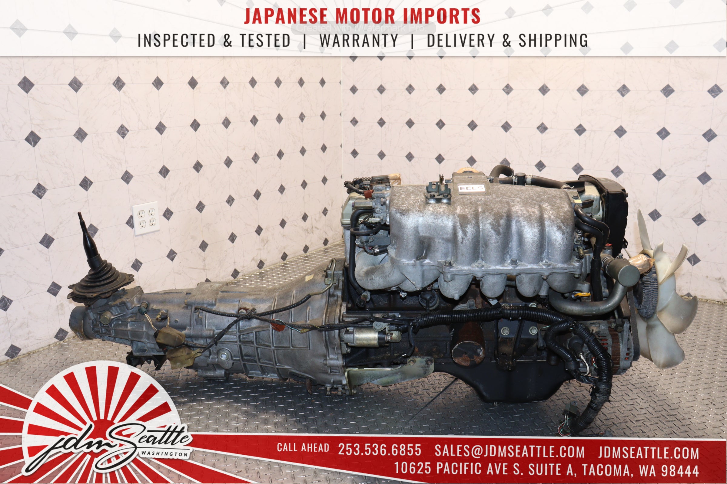 JDM Nissan Skyline GTS RB25DET Turbo RWD Engine R33 5-Speed Transmission RB25 S1 - High Performance Engine Swap for Nissan 240SX, S13, S14, S15 & Drift Cars