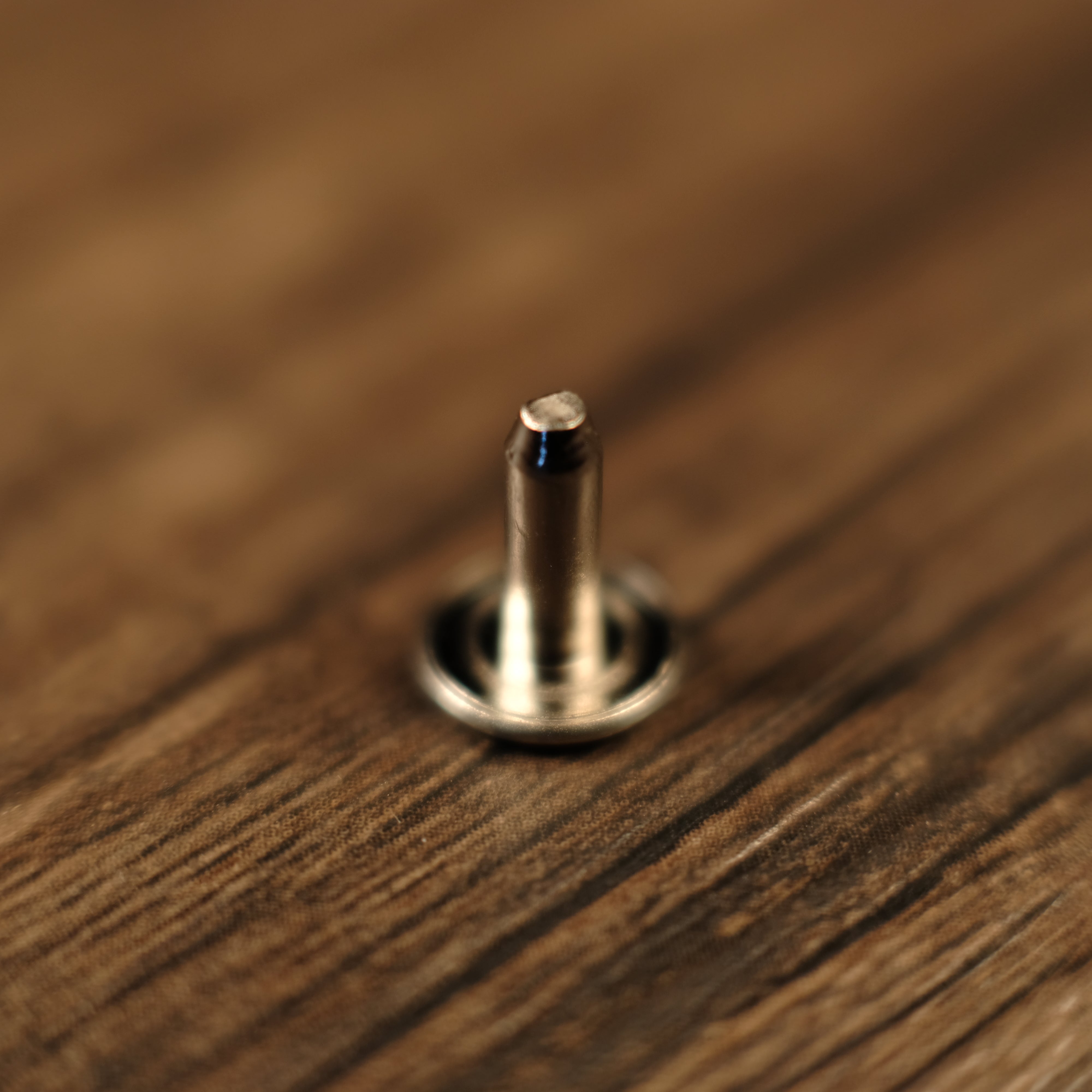 Nickel Plated Back Post Collar Button Stud - Perfect for Dress Shirts & Formal Attire