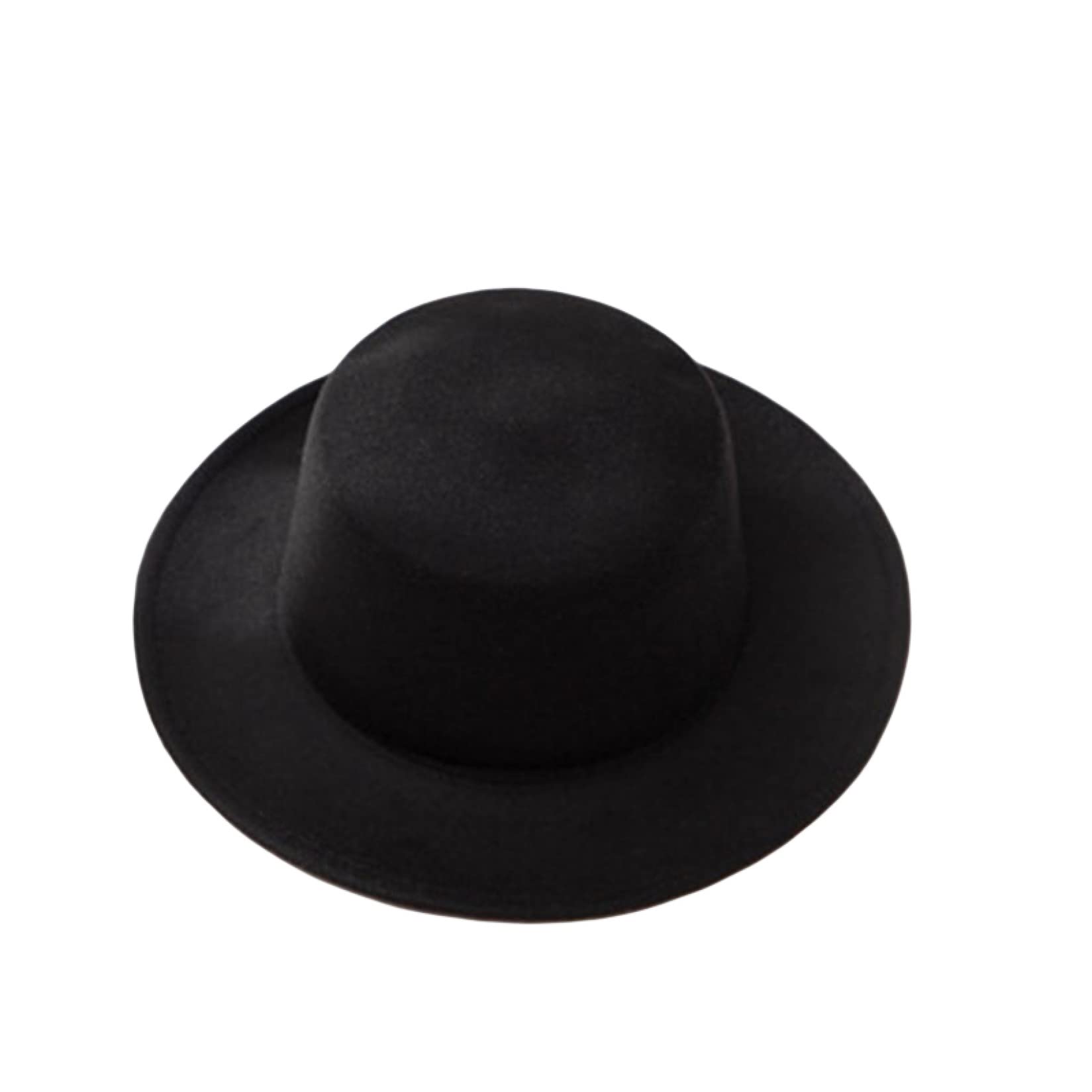 Stylish Women's Fedora Hats - Elegant Wool Wide Brim Flat Top Jazz Hat for Ladies | Perfect for Casual Outfits, Summer Beach Trips & Vintage Fashion Looks
