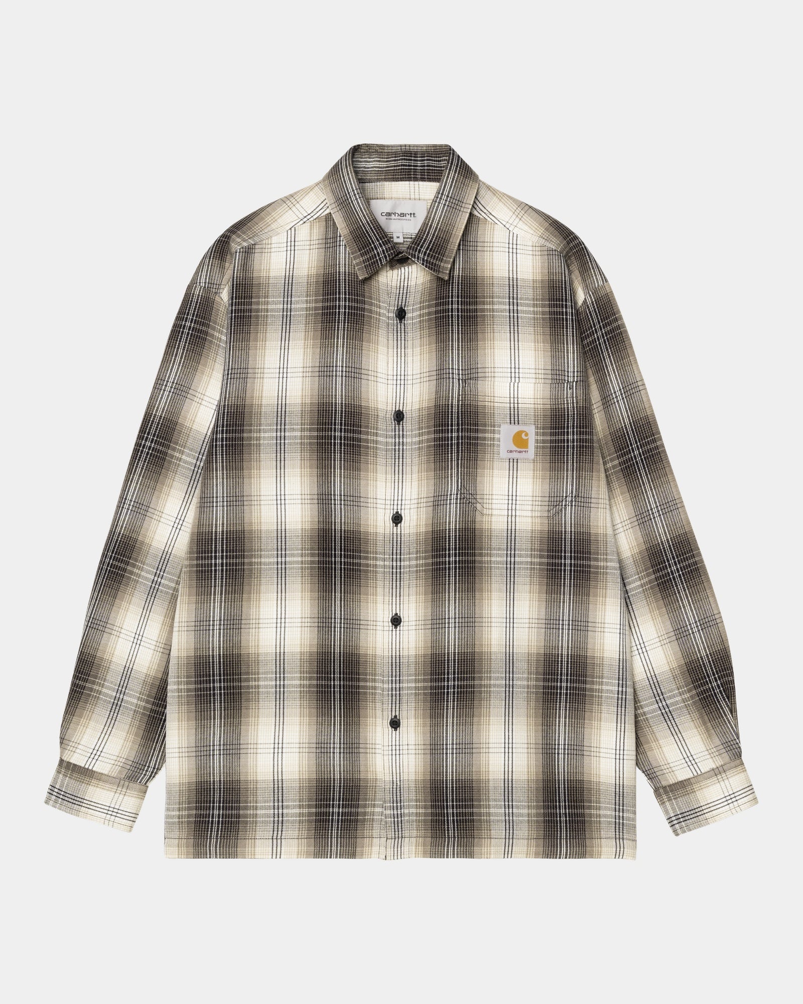 Blanton Plaid Flannel Shirt for Men - Soft Cotton Button Down Shirt with Yosemite National Park Print - Perfect for Hiking, Camping & Outdoor Adventures