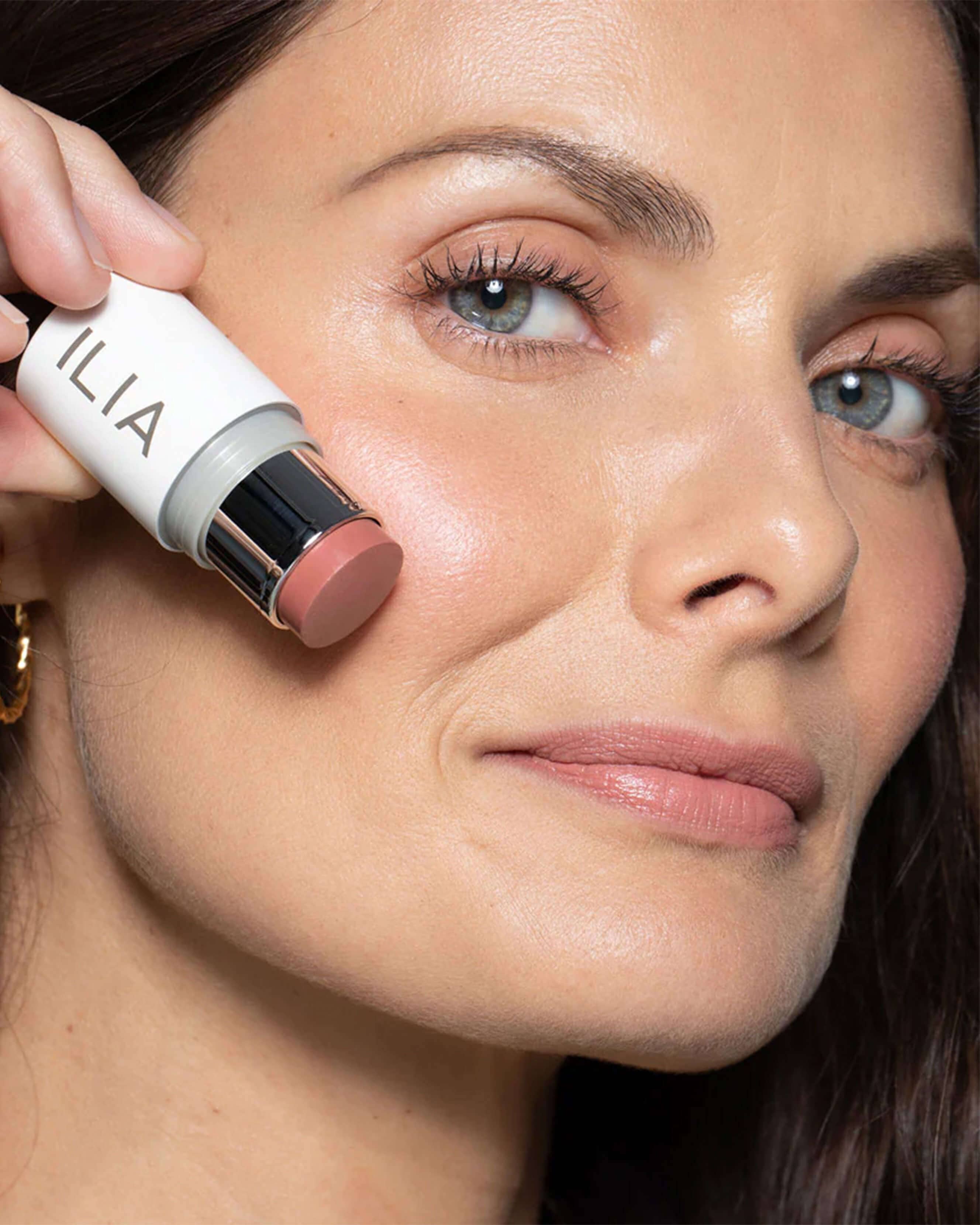 ILIA Multi Stick - 3-in-1 Cream Blush, Lip & Eye Color | Vegan, Clean Beauty Makeup | Perfect for On-The-Go Touch Ups & Travel Makeup Essentials