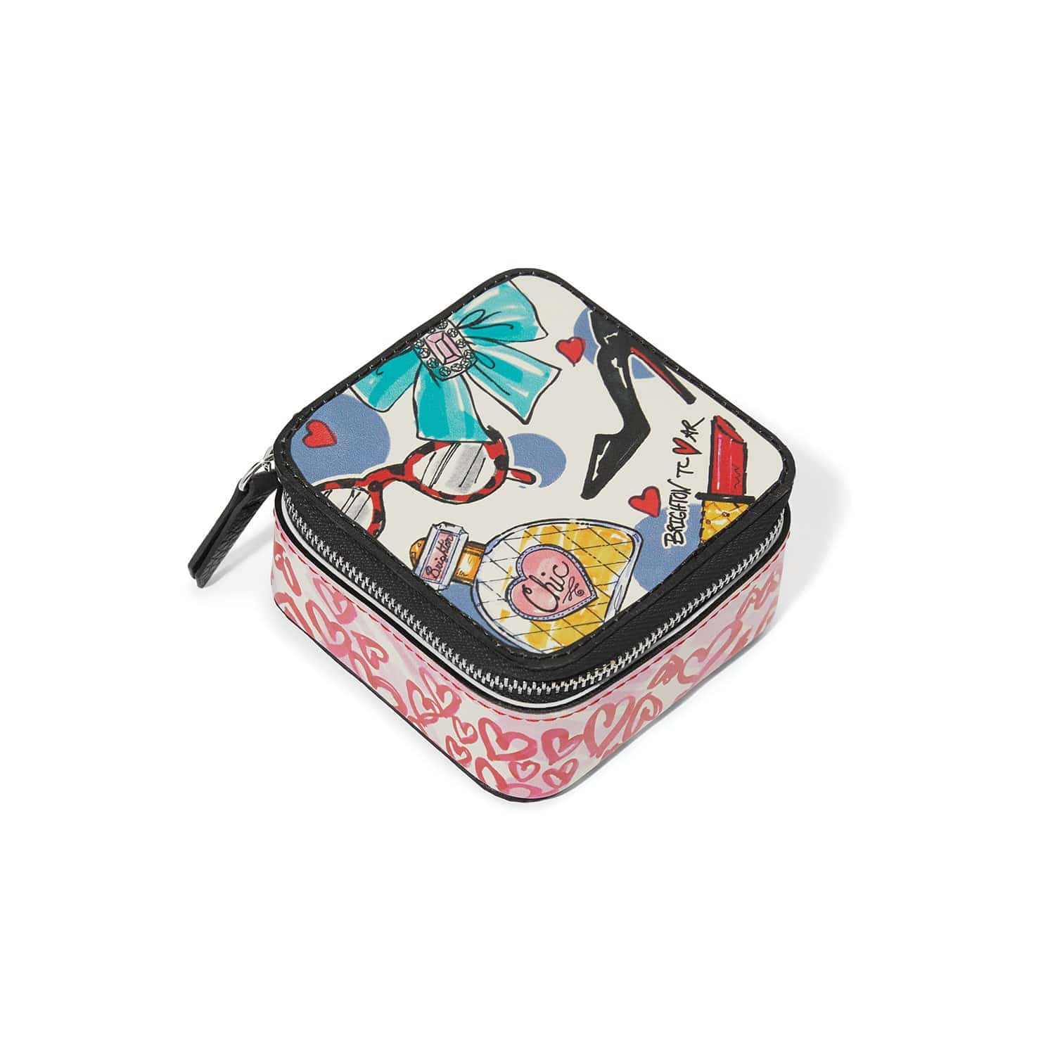 Best Friends Furever Jewelry Case - Premium Jewelry Organizer for Necklaces, Rings & Bracelets - Perfect Gift for Best Friends, Sisters & Loved Ones (Great for Travel, Birthday & Anniversary Gifts)
