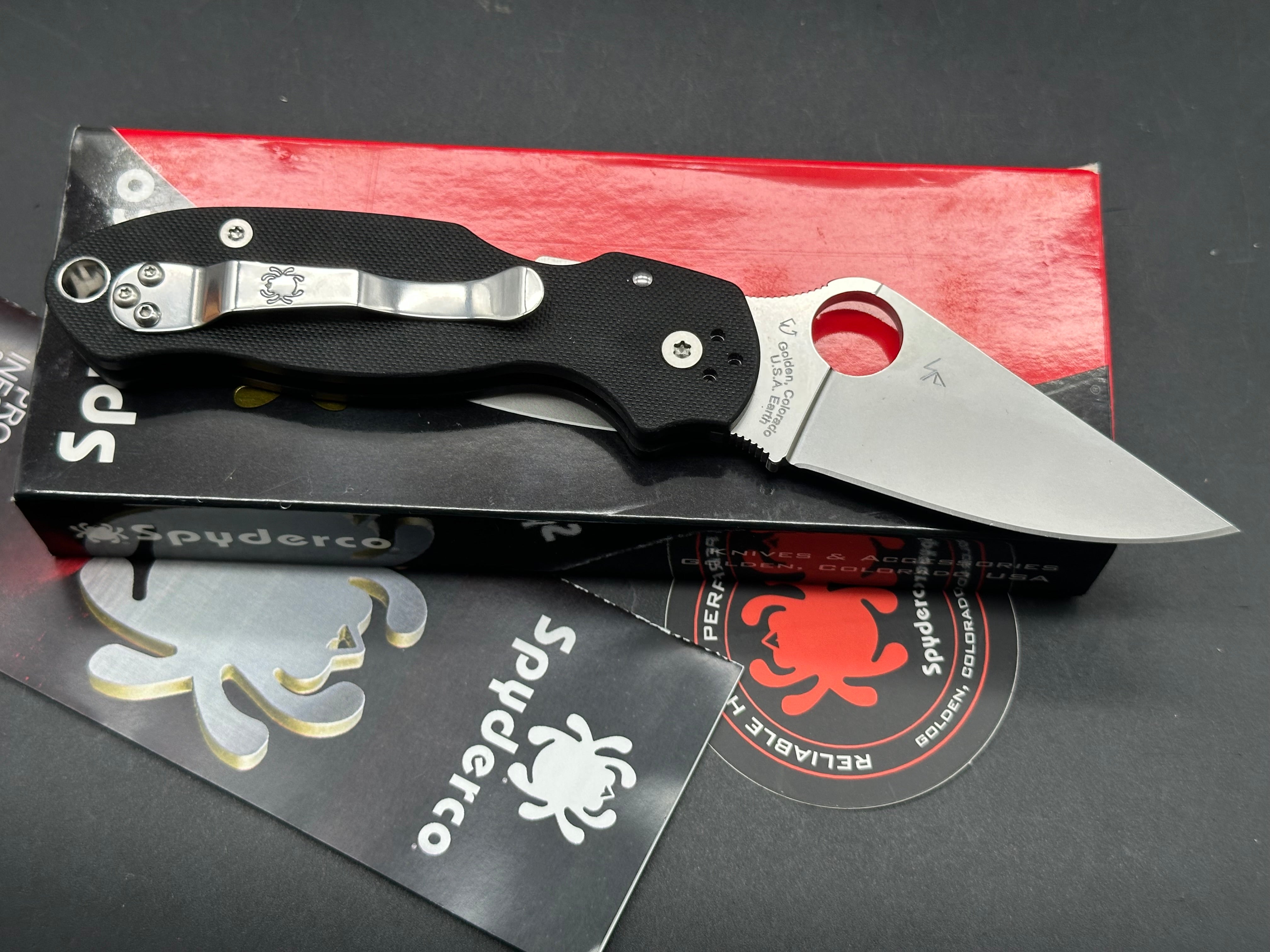 Spyderco Para 3 Folding Knife - 2.93