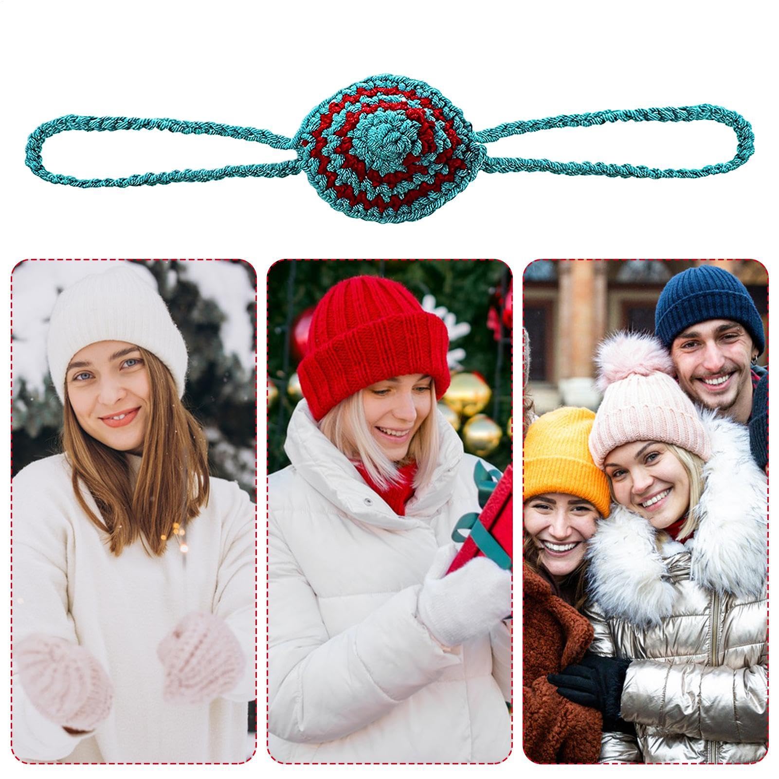 Warm Knitted Animal Nose Warmer for Women - Soft Winter Nose Cover for Cold Weather & Outdoor Activities (Snow Sports, Skiing, Hiking)