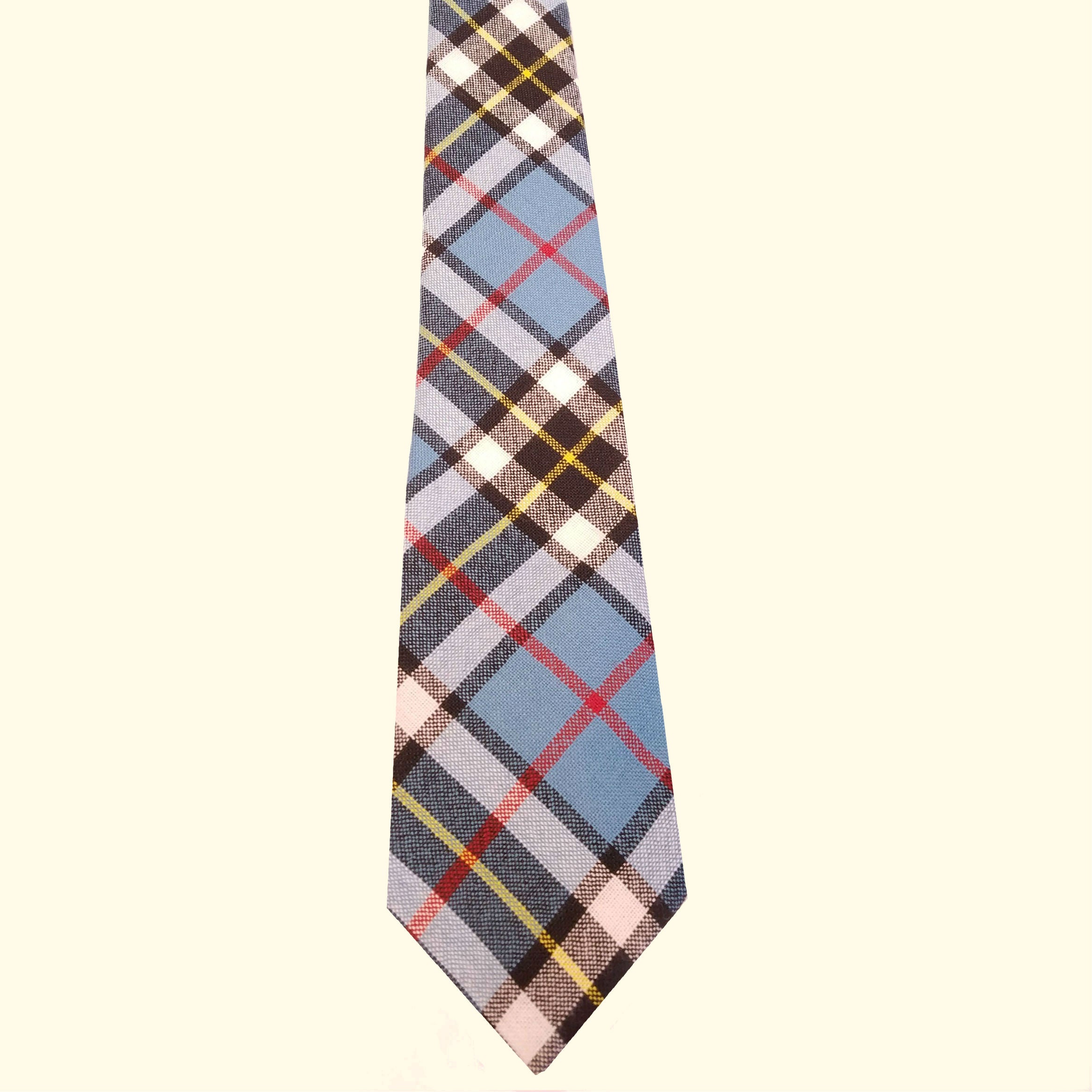 Premium Wool Tartan Neckties for Men - 99 Modern Color Patterns | Perfect for Weddings, Business & Formal Events