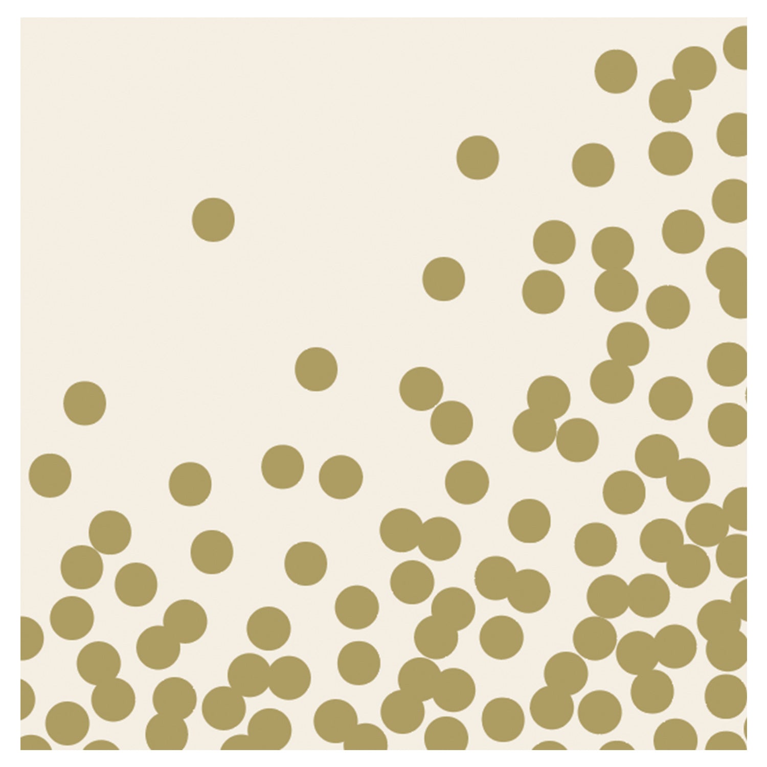 Premium Gold Confetti Cocktail Napkins - Elegant Party Supplies for Weddings, Bridal Showers & Celebrations - Perfect for Cocktail Parties, Birthday Events & Special Occasions